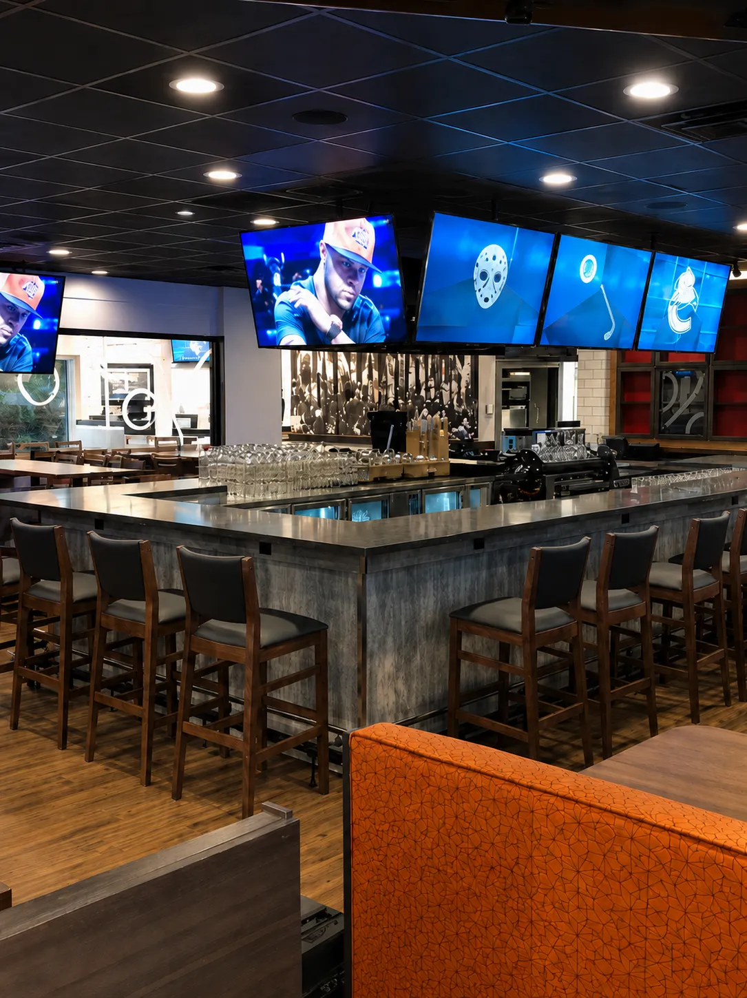 Commercial millwork example: office cabinetry